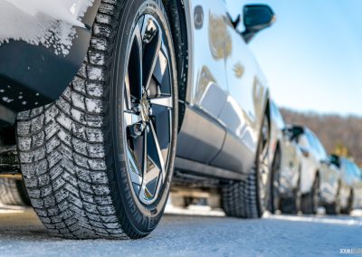 Michelin X-Ice Snow+ tire test event