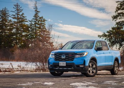 2025 Honda Ridgeline TrailSport in Diffused Sky blue