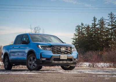2025 Honda Ridgeline TrailSport in Diffused Sky blue