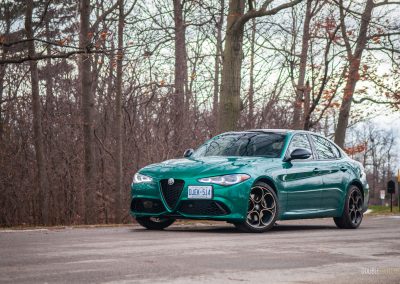 2025 Alfa Romeo Giulia Intensa in Verde Fangio green