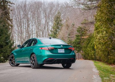 2025 Alfa Romeo Giulia Intensa in Verde Fangio green