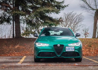 2025 Alfa Romeo Giulia Intensa in Verde Fangio green