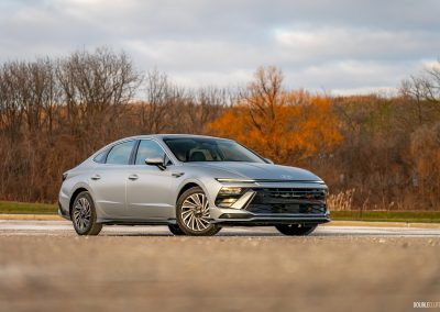 2026 Hyundai Sonata Hybrid in matte Aero Silver