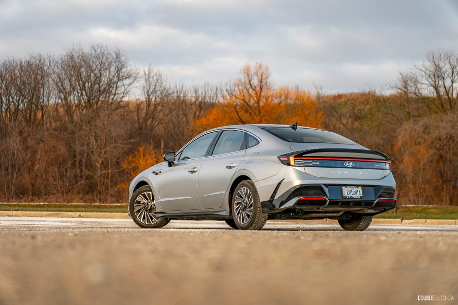 2026 Hyundai Sonata Hybrid in matte Aero Silver