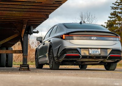 2026 Hyundai Sonata Hybrid in matte Aero Silver