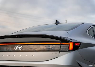 2026 Hyundai Sonata Hybrid in matte Aero Silver