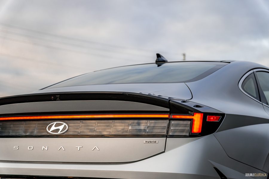 2026 Hyundai Sonata Hybrid in matte Aero Silver
