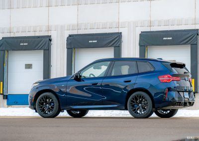 2026 BMW X3 M50 in Tanzanite Blue