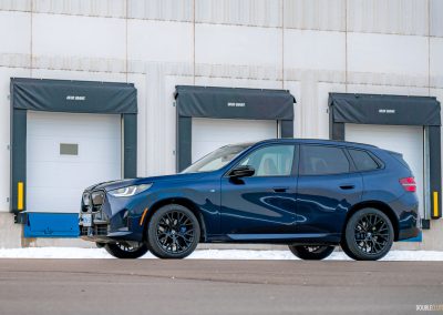 2026 BMW X3 M50 in Tanzanite Blue