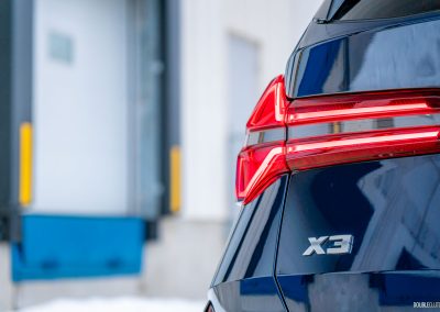 2026 BMW X3 M50 in Tanzanite Blue