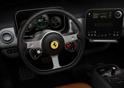 Ferrari Luce interior