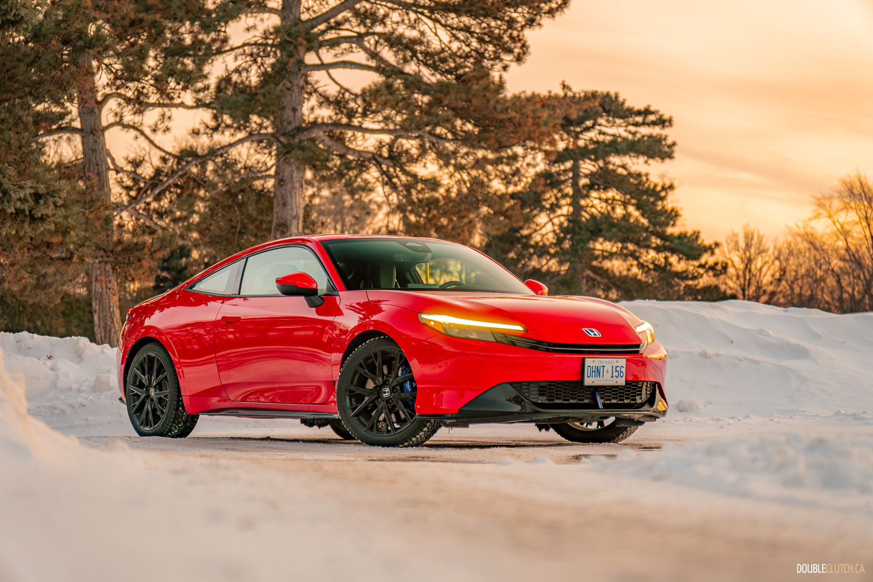 2026 Honda Prelude in Rallye Red