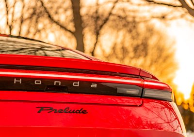 2026 Honda Prelude in Rallye Red