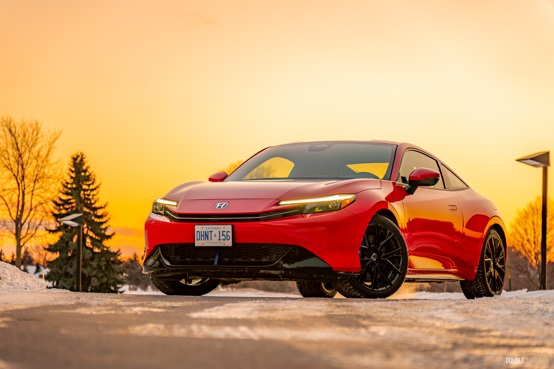 2026 Honda Prelude in Rallye Red