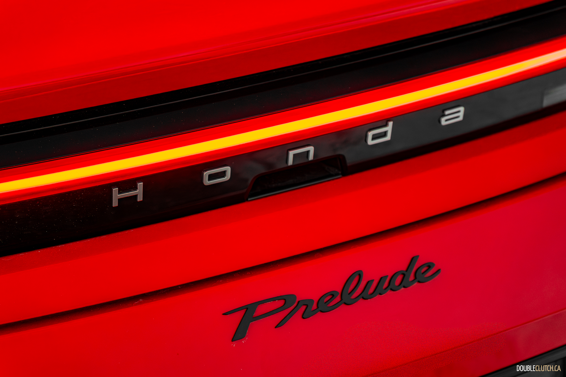 2026 Honda Prelude in Rallye Red