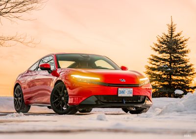 2026 Honda Prelude in Rallye Red