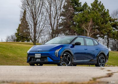 2026 Kia EV4 in Yacht Blue