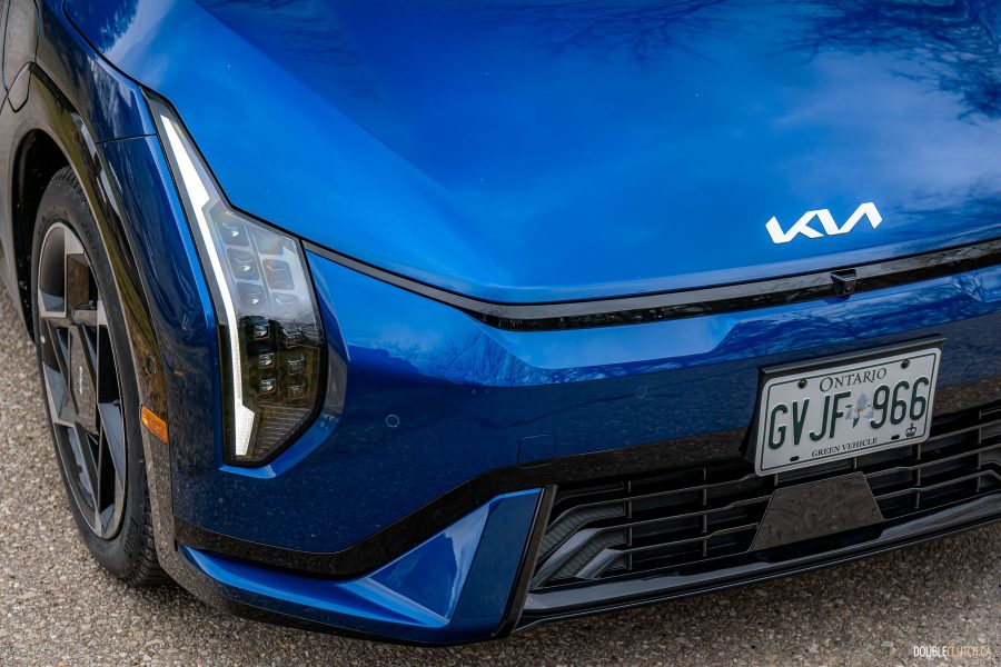 2026 Kia EV4 in Yacht Blue