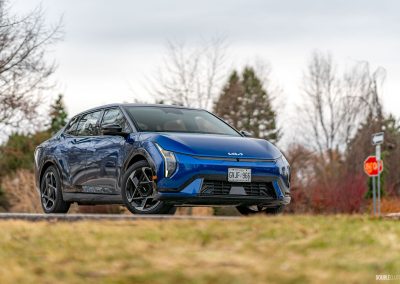 2026 Kia EV4 in Yacht Blue