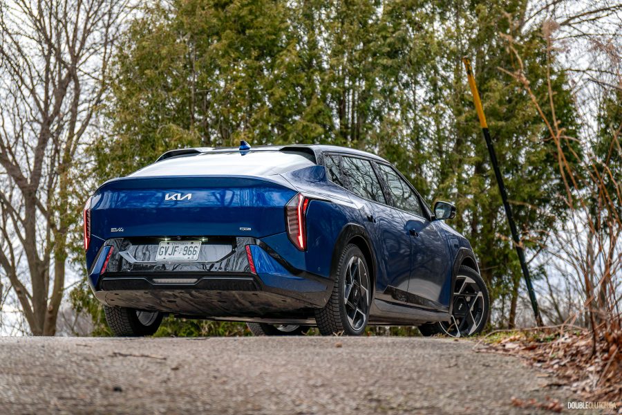 2026 Kia EV4 in Yacht Blue