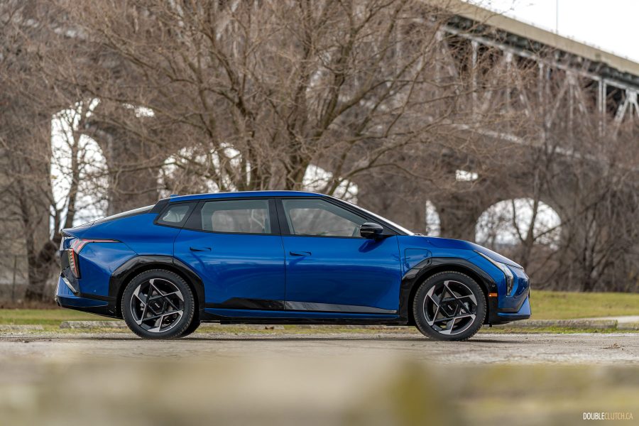 2026 Kia EV4 in Yacht Blue