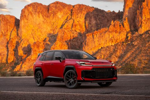 2026 Toyota RAV4 PHEV GR Sport in Supersonic Red