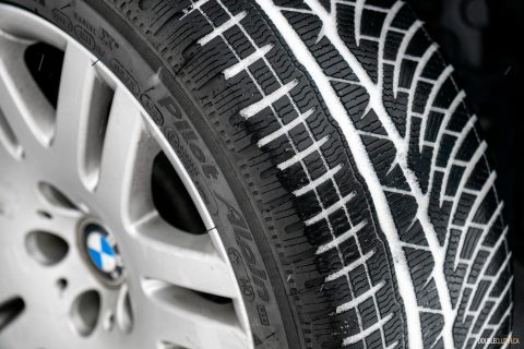 Michelin Pilot Alpin PA4 performance winter tires on 2013 BMW 650i xDrive Gran Coupe