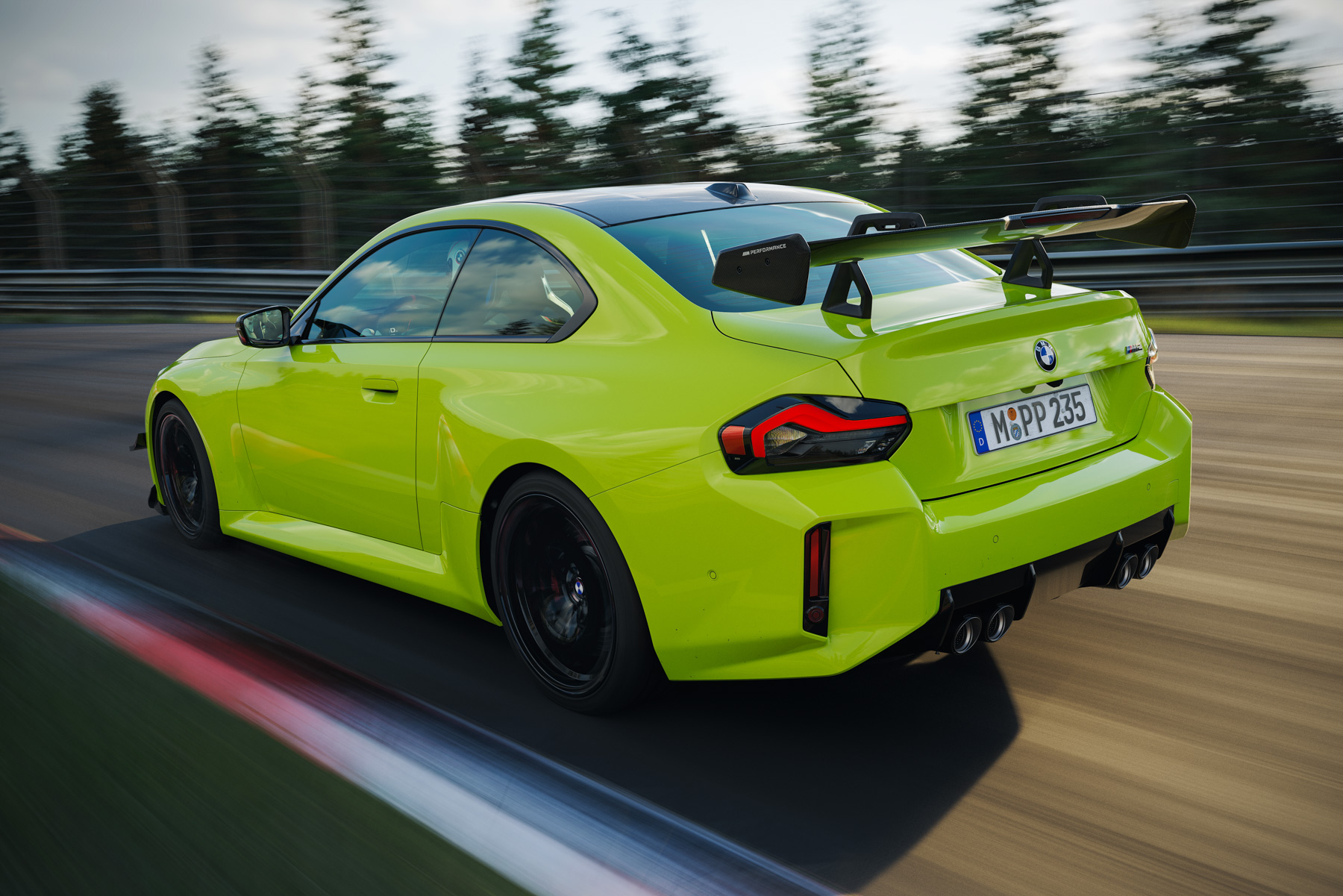2026 BMW M2 with M Performance Track Kit in Sao Paulo Yellow